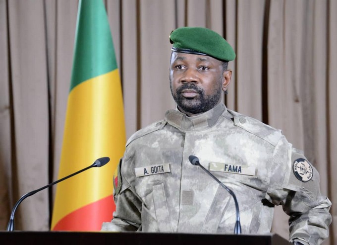 Le Colonel Assimi GOITA, Président du Mali.