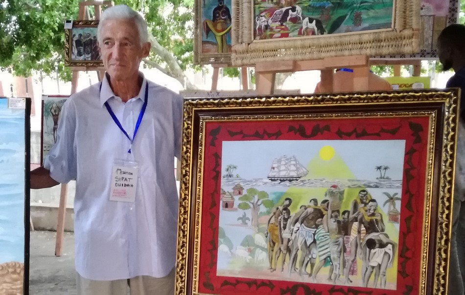 Jean-Denis Temblaire, Artiste-peintre français amoureux de Ouidah au Bénin