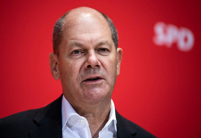 Olaf Scholz, the Chancellor of Germany.