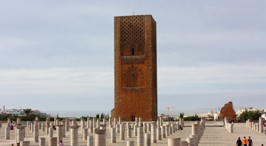 Esplanade de la Mosquée de Rabat