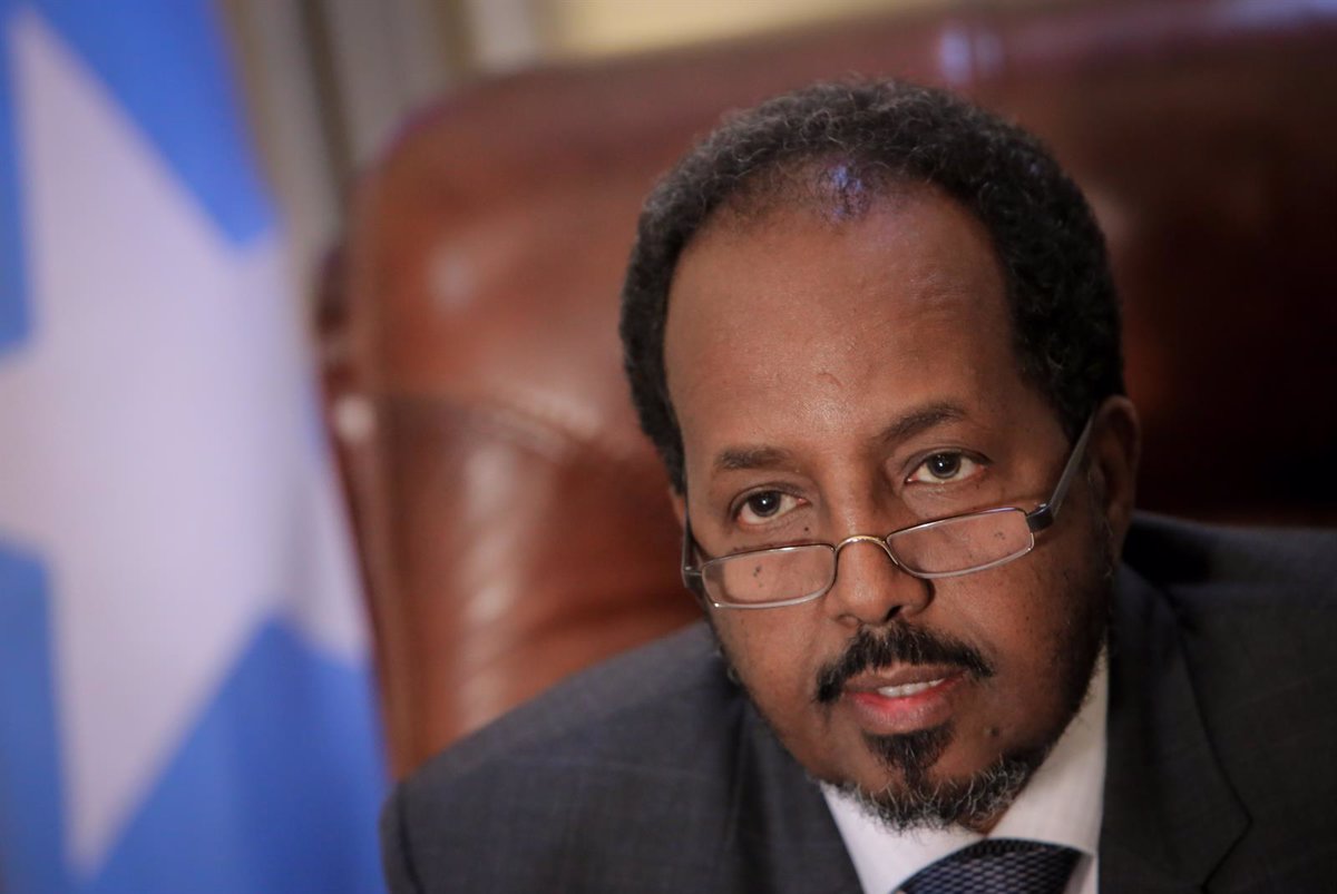 President Hassan Sheikh Mohamoud of Somalia.