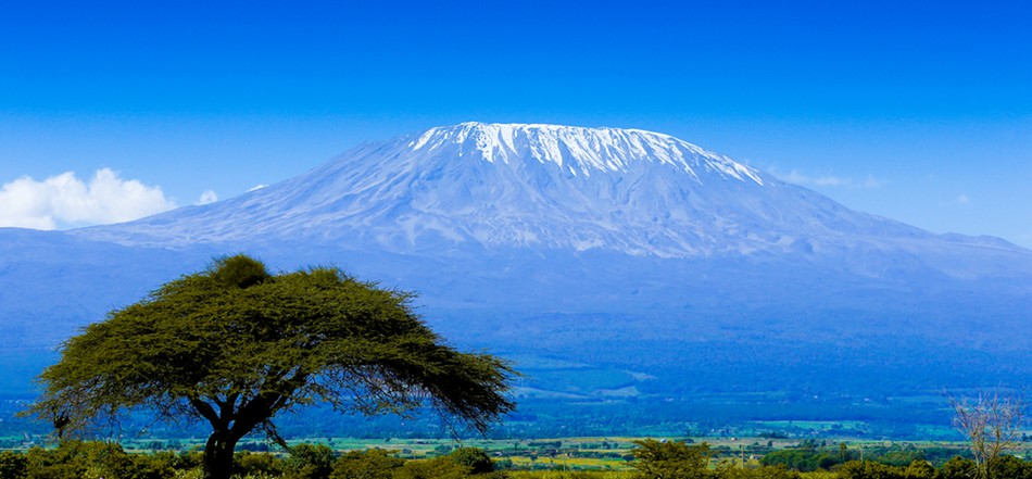 Kilimanjaro, the highest peak in Africa