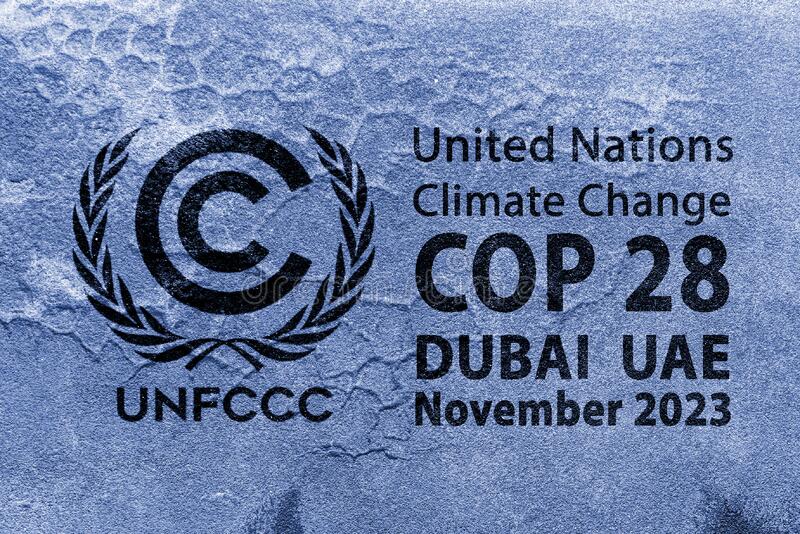 Affiche des Nations unies sur la COP 28