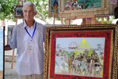 Jean-Denis Temblaire, French painter in love with Ouidah in Benin